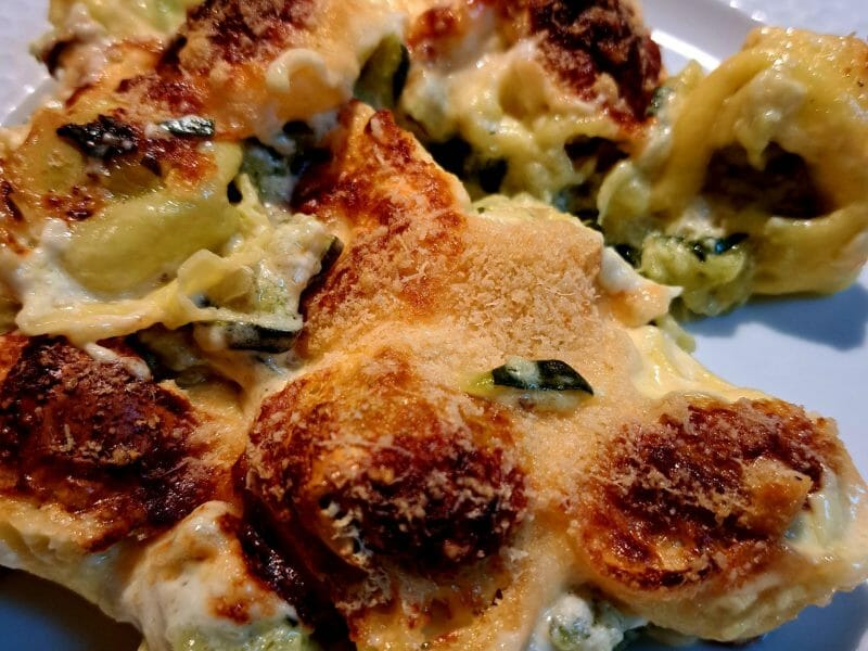 Cliquez pour zoomer ! Gratin de ravioles aux courgettes Thermomix par sandlemaitre