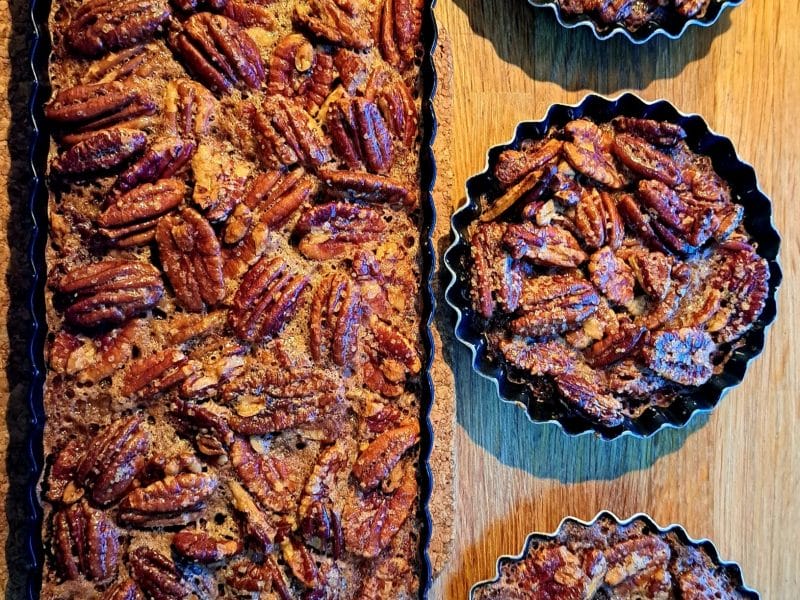 Cliquez pour zoomer ! Carrés pécan et sirop d’érable Thermomix par sandlemaitre