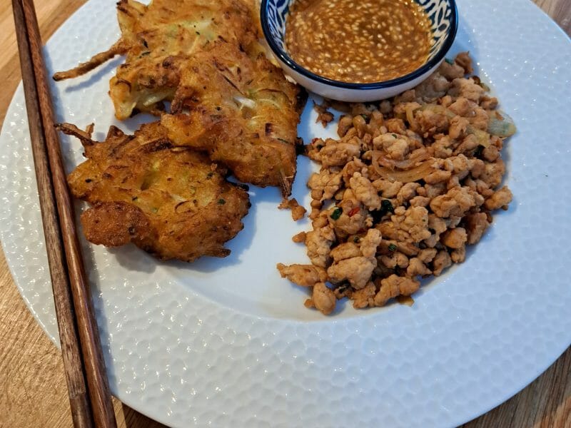 Cliquez pour zoomer ! Yachaejeon – Pancakes de légumes coréens Thermomix par sandlemaitre