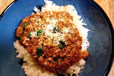 Cliquez pour zoomer ! Bolognaise de noix Thermomix par sandlemaitre