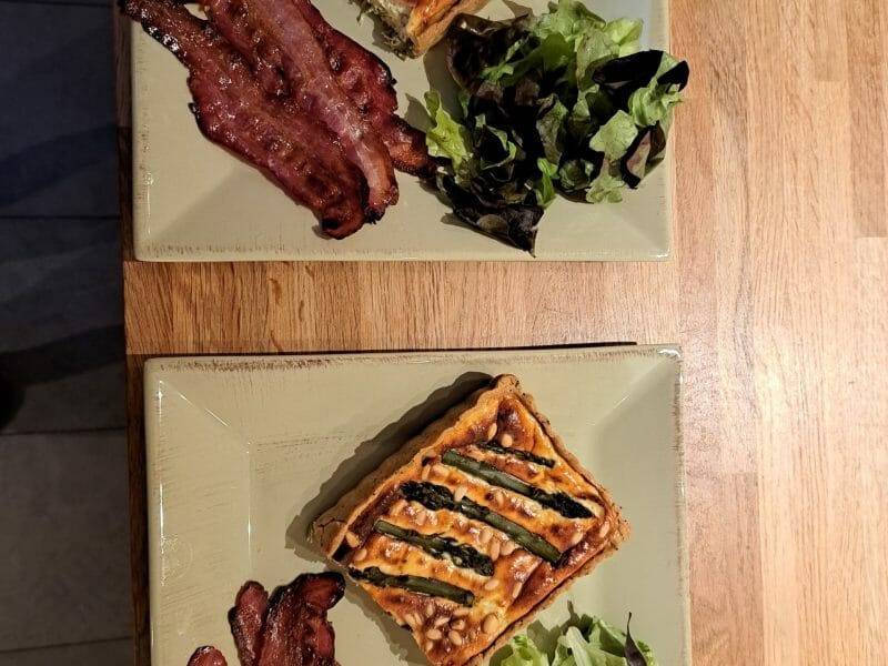 Cliquez pour zoomer ! Tarte asperges et ricotta Thermomix par sandlemaitre