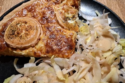 Cliquez pour zoomer ! Quiche fenouil, chèvre et chorizo Thermomix par sandlemaitre