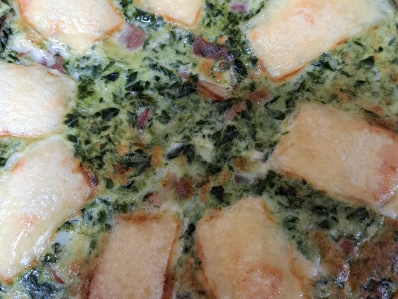 Cliquez pour zoomer ! Quiche épinards et lardons Thermomix par sandlemaitre