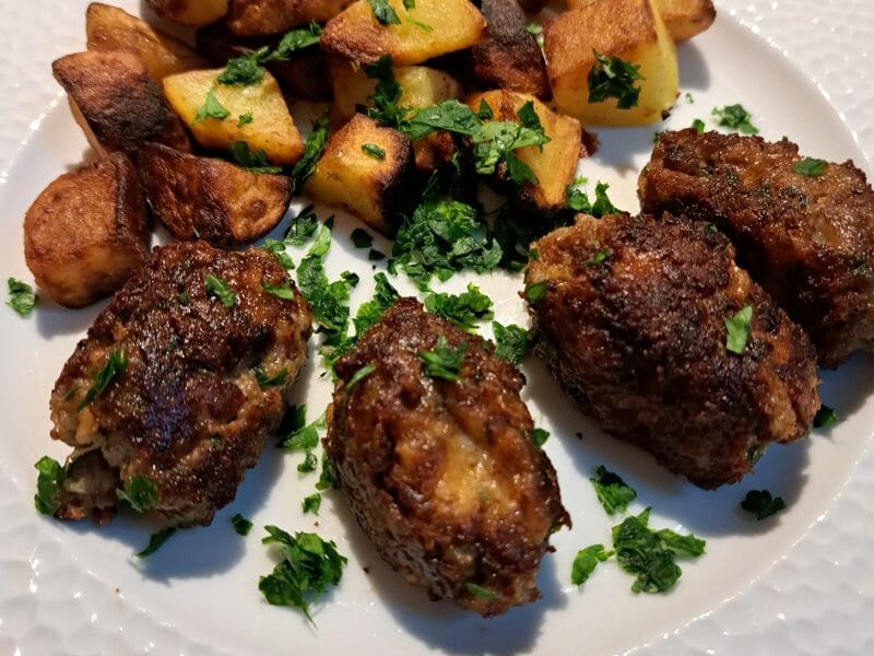 Cliquez pour zoomer ! Boulettes de veau à la tomme Thermomix par sandlemaitre