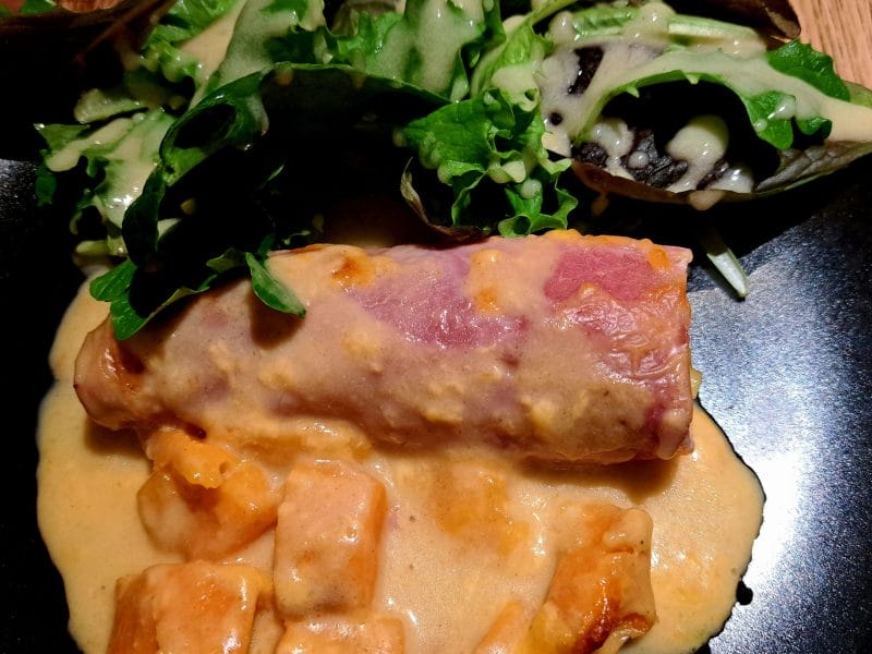 Cliquez pour zoomer ! Roulés gratinés de jambon aux légumes Thermomix par sandlemaitre