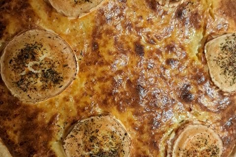 Cliquez pour zoomer ! Quiche fenouil, chèvre et chorizo Thermomix par sandlemaitre