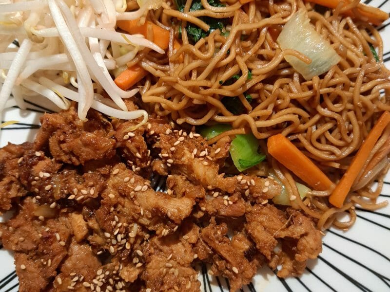 Cliquez pour zoomer ! Dwaeji Bulgogi – Porc épicé à la coréenne Thermomix par sandlemaitre