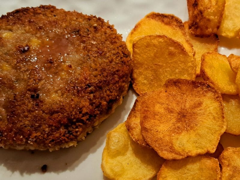Cliquez pour zoomer ! Steak haché de boeuf au fromage Thermomix par sandlemaitre