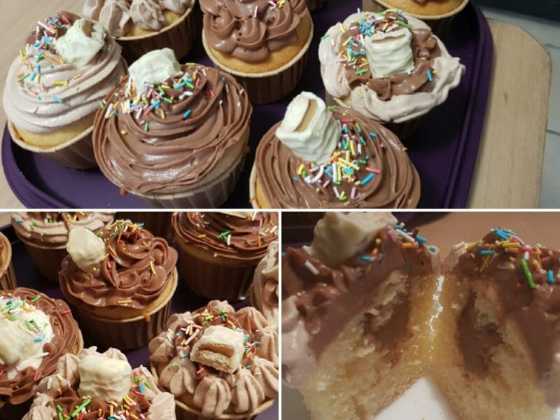 Cliquez pour zoomer ! Cupcakes au nutella Thermomix par Fanny