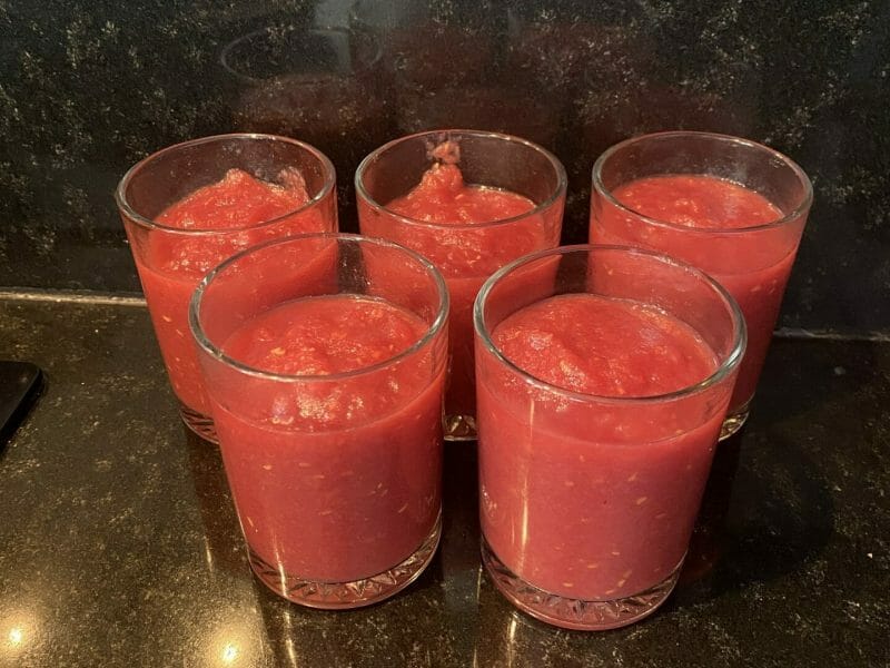 Compote pomme framboise au Thermomix Cookomix