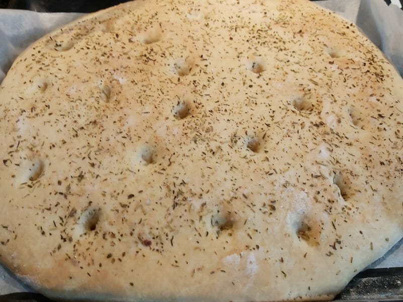 Cliquez pour zoomer ! Focaccia Thermomix par canelle13