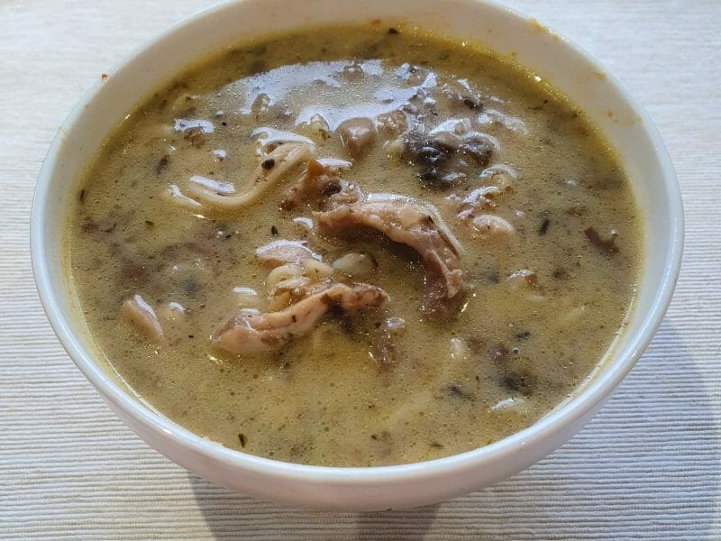 Cliquez pour zoomer ! Soupe au poulet et champignons Thermomix par cocotigrou