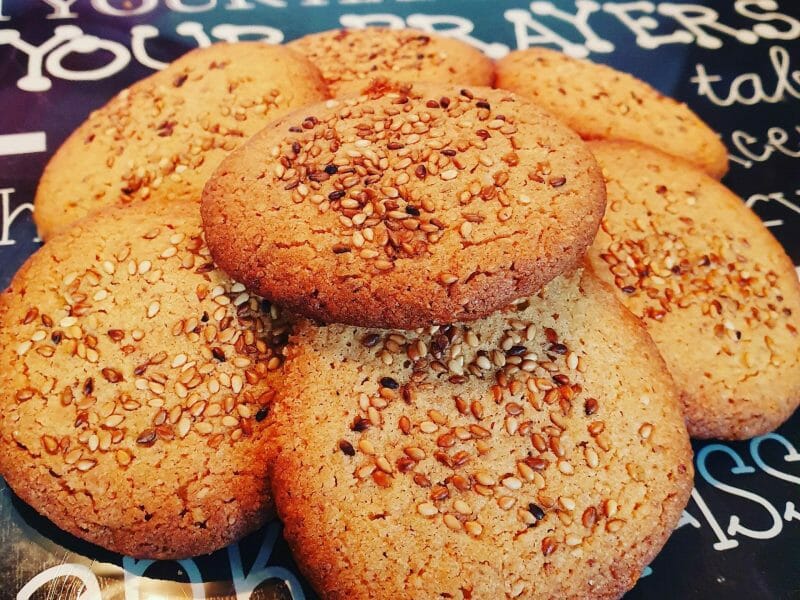 Cliquez pour zoomer ! Biscuits au sésame Thermomix par cocotigrou
