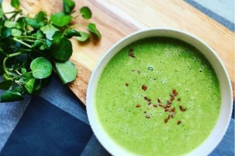 Velouté de cresson au Thermomix - Cookomix