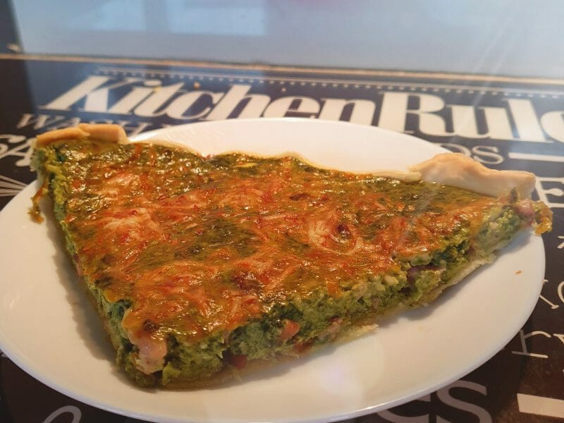 Cliquez pour zoomer ! Quiche épinards et lardons Thermomix par cocotigrou