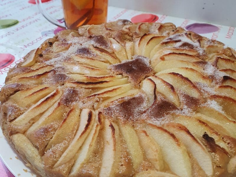 Cliquez pour zoomer ! Gâteau aux pommes et mascarpone Thermomix par cocotigrou