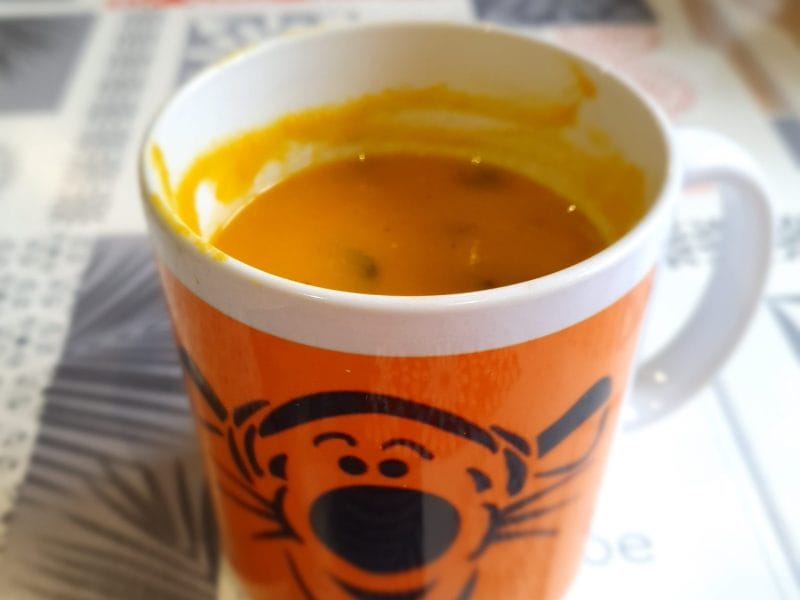 Cliquez pour zoomer ! Velouté de butternut aux lentilles corail et au curry Thermomix par cocotigrou