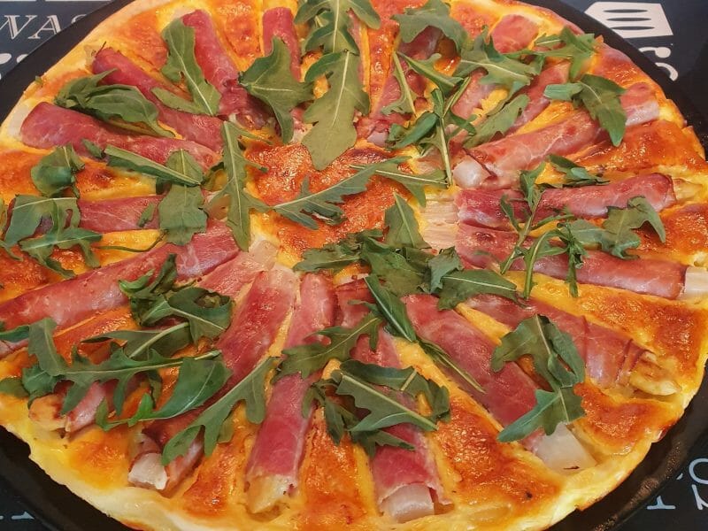 Cliquez pour zoomer ! Tarte asperges et jambon Thermomix par cocotigrou