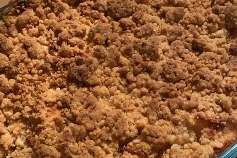 Cliquez pour zoomer ! Crumble aux Pommes Thermomix par elsavermaut