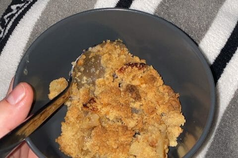 Cliquez pour zoomer ! Crumble aux Pommes Thermomix par elsavermaut