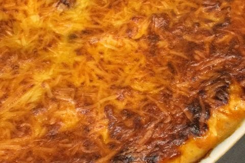 Cliquez pour zoomer ! Gratin de torsades aux merguez Thermomix par titia_19