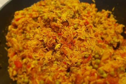 Cliquez pour zoomer ! Paella au Thermomix