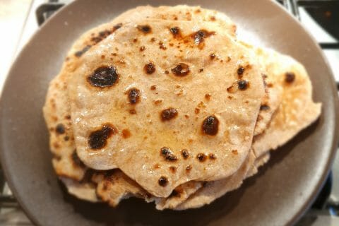 Cliquez pour zoomer ! Chapati au Thermomix