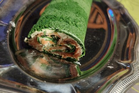 Cliquez pour zoomer ! Roulé aux épinards, saumon et Boursin Thermomix par magali_162