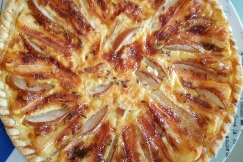 Cliquez pour zoomer ! Tarte reblochon à la poire Thermomix par MomixAngie77