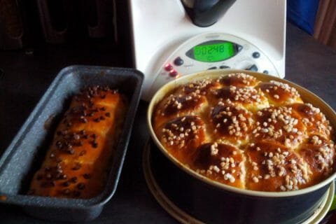 Cliquez pour zoomer ! Brioche Buchty Thermomix par Yasminour