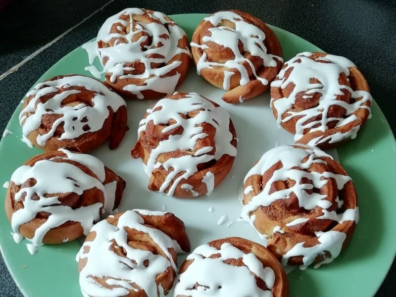 Cliquez pour zoomer ! Cinnamon roll Thermomix par maya22