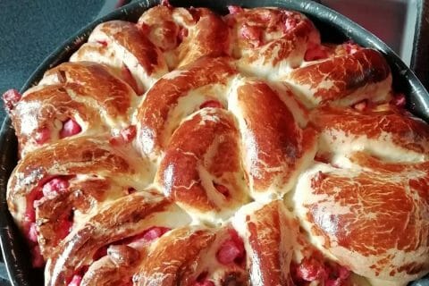 Cliquez pour zoomer ! Brioche aux pralines roses Thermomix par maya22