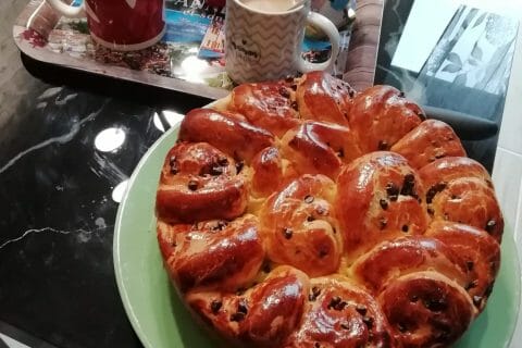 Cliquez pour zoomer ! Brioche aux pralines roses Thermomix par maya22