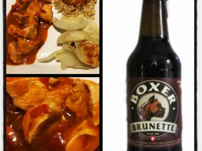 Cliquez pour zoomer ! Poulet à la bière Thermomix par elise1113