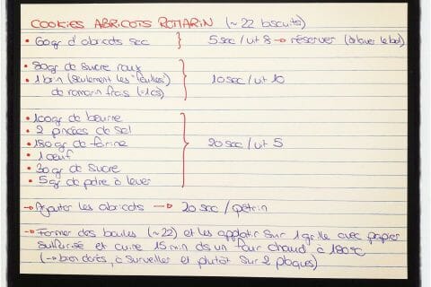 Photos des recettes