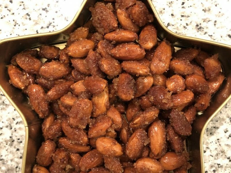 Cliquez pour zoomer ! Amandes grillées à la cannelle et au miel Thermomix par elise1113