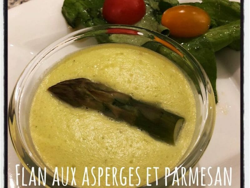 Cliquez pour zoomer ! Flan aux asperges et parmesan Thermomix par elise1113