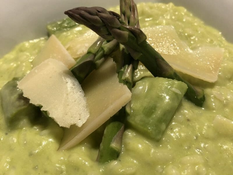 Cliquez pour zoomer ! Risotto aux asperges vertes Thermomix par elise1113