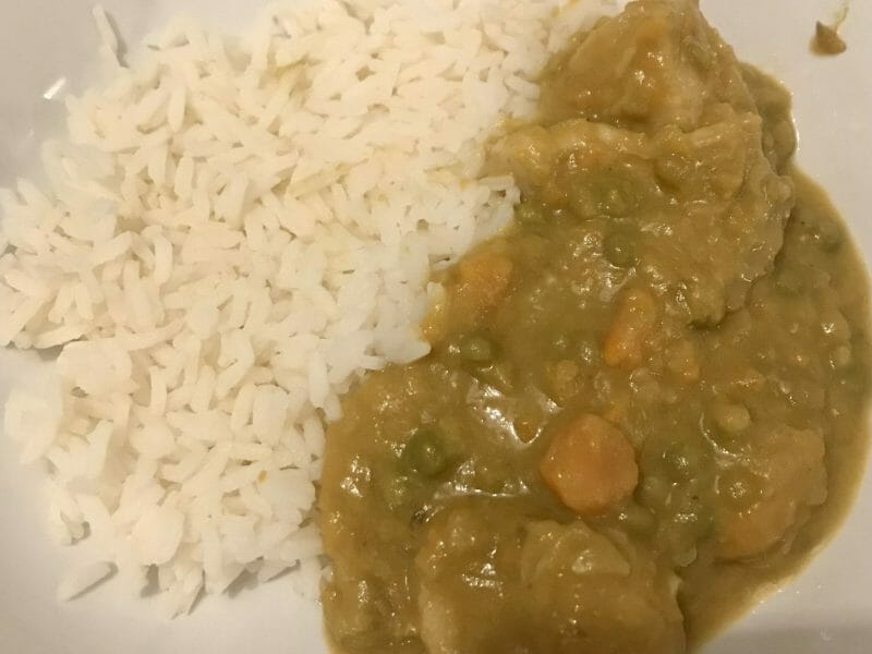 Cliquez pour zoomer ! Curry de poulet aux patates douces Thermomix par farah_28
