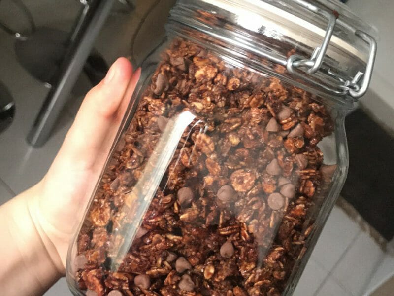Cliquez pour zoomer ! Granola au chocolat Thermomix par chloe_251