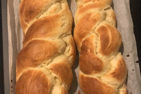 Cliquez pour zoomer ! Brioche tressée à la mie filante Thermomix par chloe_251