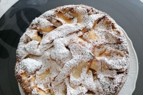Cliquez pour zoomer ! Gâteau aux pommes et mascarpone Thermomix par chapi.chapo