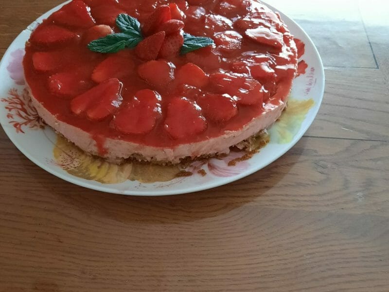 Cliquez pour zoomer ! Bavarois aux fraises Thermomix par bdd83