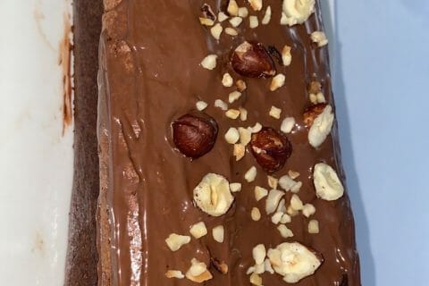 Cliquez pour zoomer ! Cake chocolat noisettes fondant Thermomix par ismael77_
