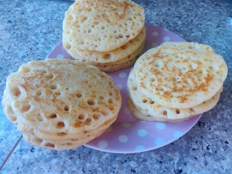 Cliquez pour zoomer ! Baghrir – Crêpes mille trous Thermomix par fleurjeanne