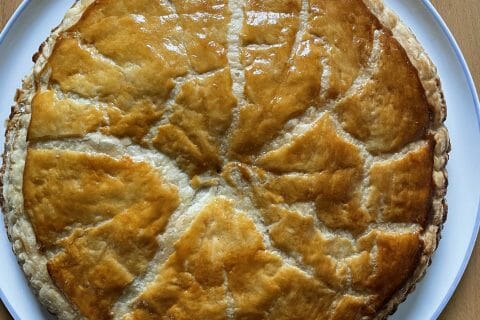 Cliquez pour zoomer ! Galette des rois à la frangipane Thermomix par yvounet