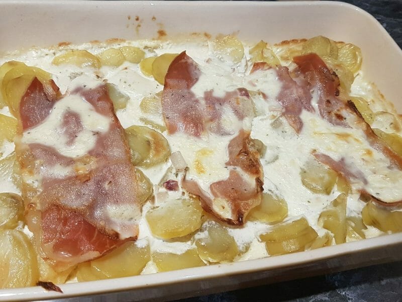 Cliquez pour zoomer ! Gratin de pommes de terre au Boursin Thermomix par stefy60240