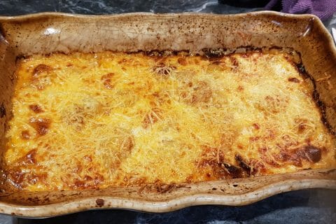 Cliquez pour zoomer ! Gratin de pommes de terre au chorizo Thermomix par stefy60240