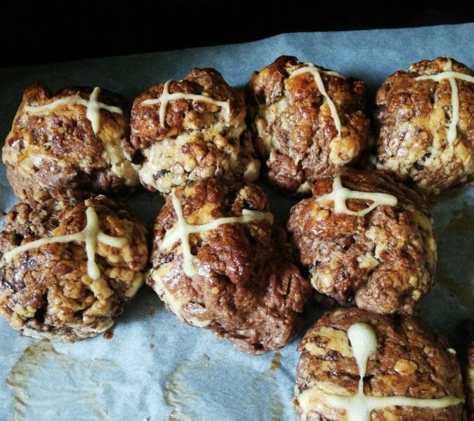 Petit Pain Anglais En 3 Lettres Hot cross buns - petits pains anglais de Pâques au Thermomix - Cookomix
