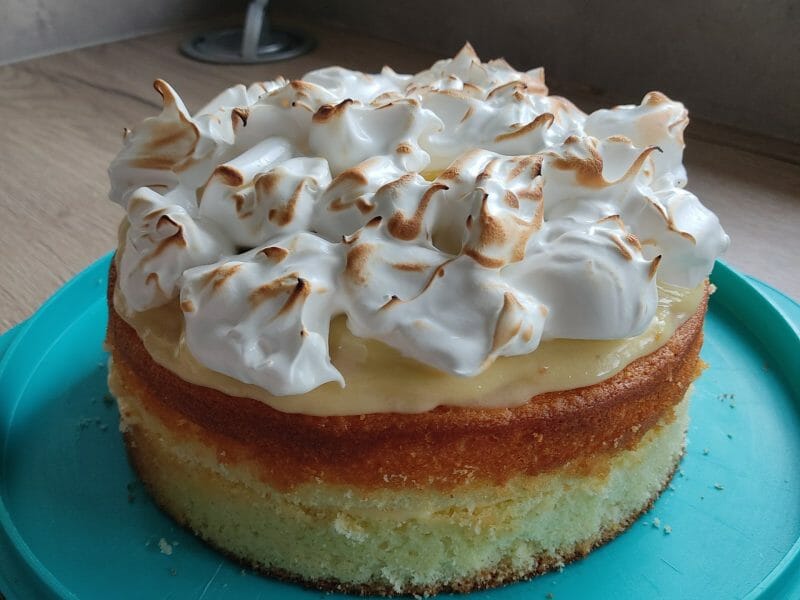 Cliquez pour zoomer ! Gâteau au citron meringué Thermomix par maudt25